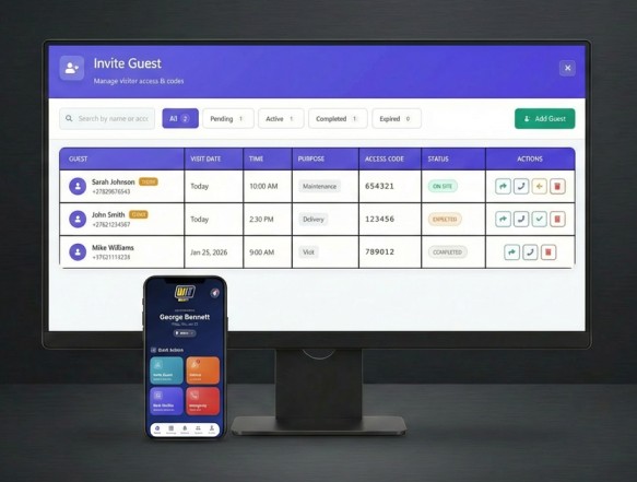 Visitor Management hero